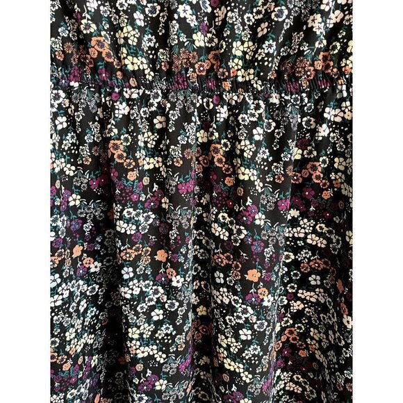 Women's Divided H&M Floral Dress, Long Sleeves, Size 6 - Picture 2 of 4